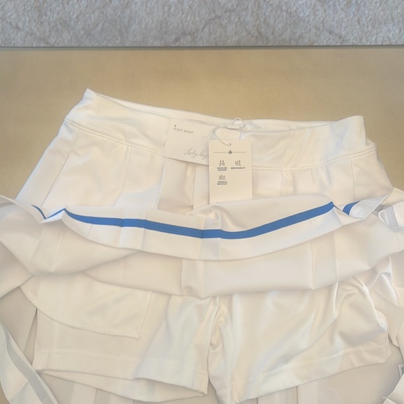 Lady Hagen Pleated Nautical Golf Skirt - Picture 3 of 4